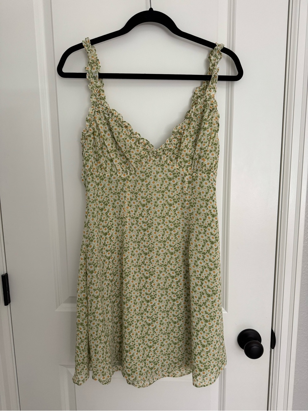 Fortunate One Here Comes the Sun Floral Mini Dress